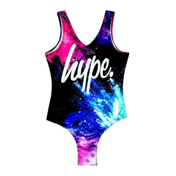 Hype Girls Chalk Dust One Piece Swimsuit 11-12 år Flerfärgad Multicoloured 11-12 Years