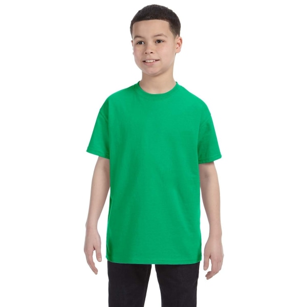 Gildan Youth Unisex T-shirt i kraftig bomull XL Irish Green Irish Green XL