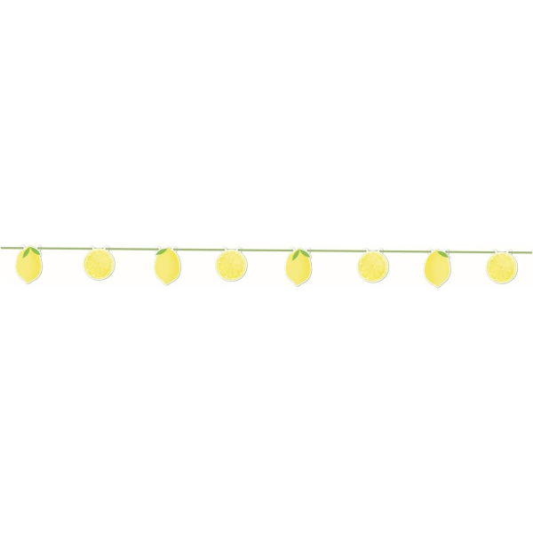 Procos Paper Citron Garland One Size Gul Yellow One Size