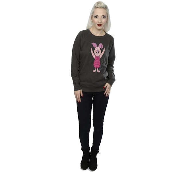 Winnie the Pooh Dam/Damer Piglet Heather Sweatshirt M Ljus Light Graphite M
