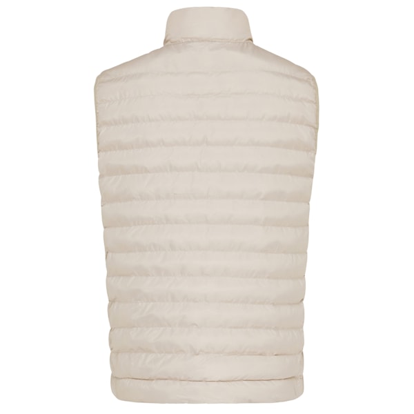 Iqoniq Meru Vadderad väst för män i återvunnen polyester 3XL Beige Beige 3XL