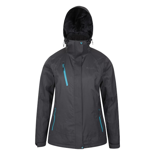 Mountain Warehouse Womens/Ladies Bracken Extreme 3 i 1 Vattentät Jacka 4 UK Jet Black Jet Black 4 UK