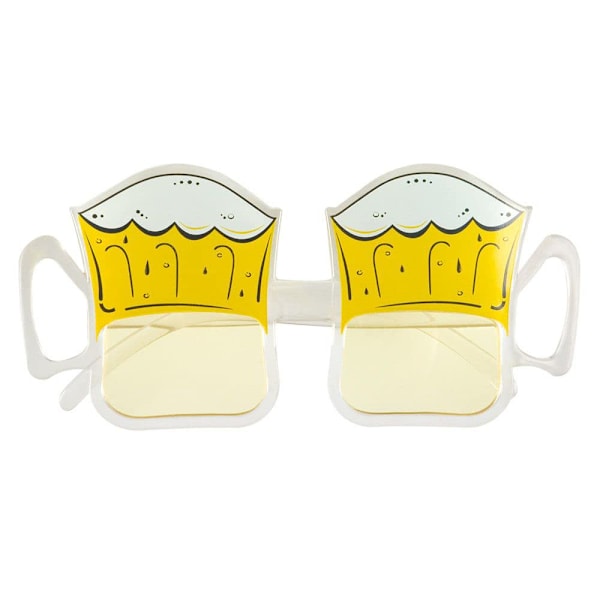 Boland Anton Ölglas Ölglas En Storlek Gul/Klar Yellow/Clear One Size