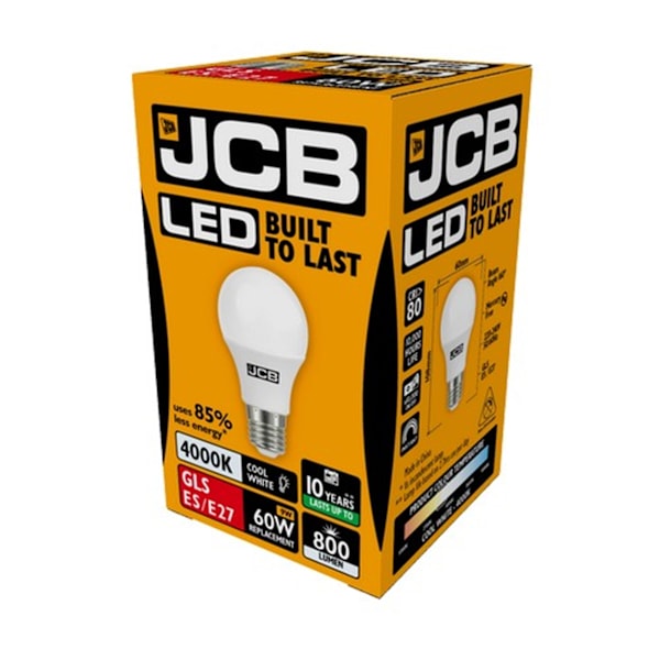 JCB A70 LED-lampa, en storlek, opal Opal One Size