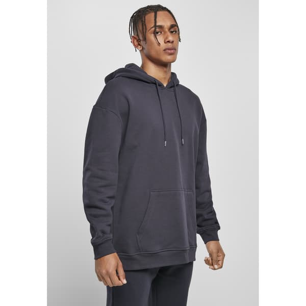 Build Your Brand Herr Basic Oversized Hoodie 5XL Vit White 5XL