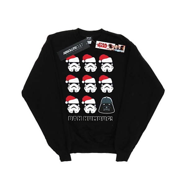 Star Wars Boys Jul Humbug Sweatshirt 7-8 År Svart Black 7-8 Years