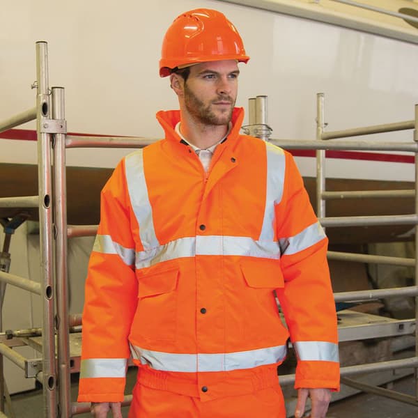 Result Core High-Viz vinterjacka (vattentät och vindtät) Orange XL