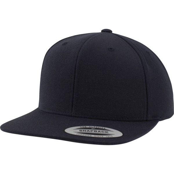 Yupoong Mens The Classic Premium Snapback Cap One Size Dark Nav Dark Navy/Dark Navy One Size