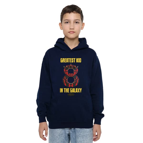 Star Wars Barn/Barn Största Darth Maul Pullover Hoodie 5- Black 5-6 Years