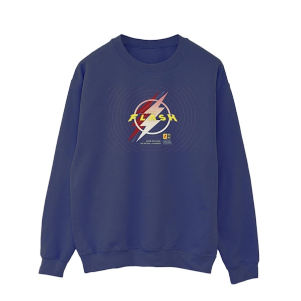 DC Comics Herr The Flash Lightning Logo Sweatshirt M Marinblå Navy Blue M