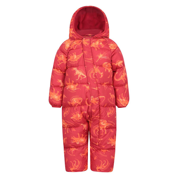 Mountain Warehouse Frosty Clouds Vadderad Snöoverall för Småbarn 18-24 Red 18-24 Months