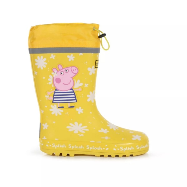 Regatta Childrens/Kids Daisy Greta Gris Wellington Boots 9 UK Ch Maize Yellow 9 UK Child