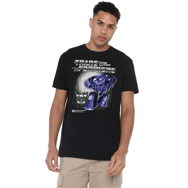 Transformers Herr Astrotrain Box 40th T-Shirt S Svart Black S