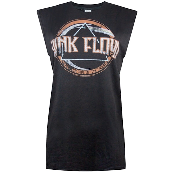 Amplified Womens/Ladies Pink Floyd On The Run Sleeveless T-Shir Black XL