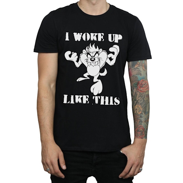 Looney Tunes Herr Taz I Woke Up Like This T-shirt M Svart Black M