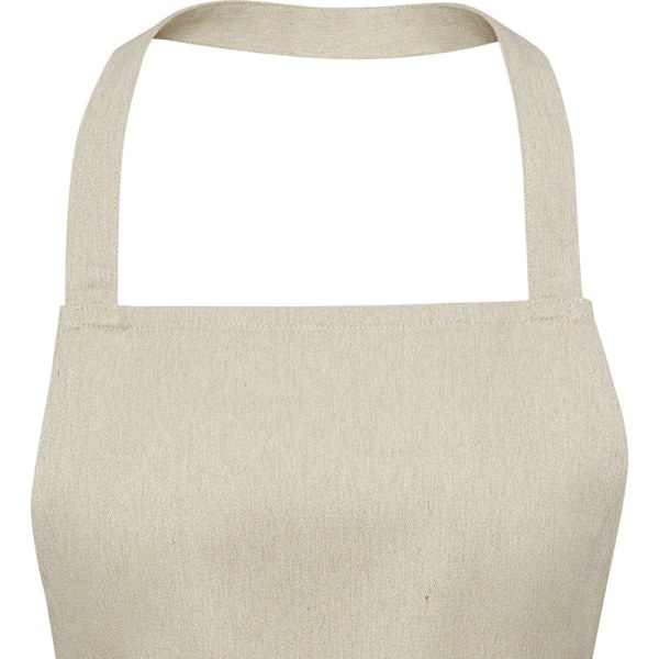 Unisex Vuxen Shara Återvunnen Full Förkläde En Storlek Havregryn Oatmeal One Size