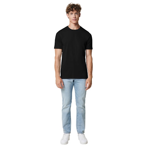 Iqoniq Unisex Vuxen Brett Återvunnen Bomulls T-shirt 4XL Svart Black 4XL