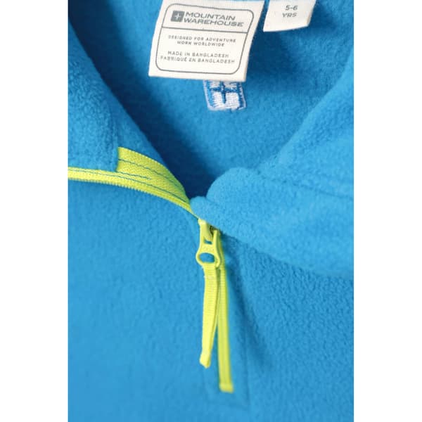 Mountain Warehouse Barn/Barn Camber II Half Zip Fleece Jacka Cobalt 7-8 Years