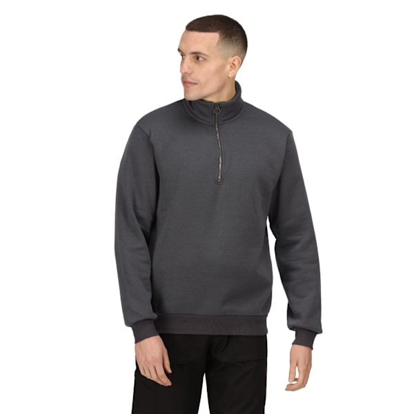Regatta Professional Herr Quarter Zip Sweatshirt 4XL Seal Grey Seal Grey 4XL