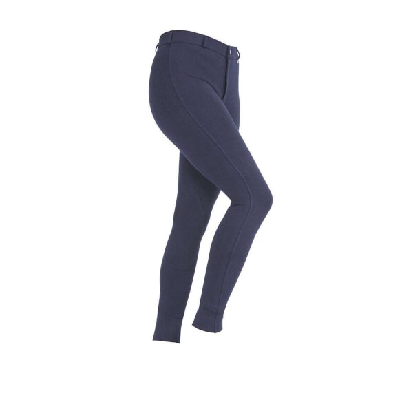 SaddleHugger Jodhpurs för flickor 9-10 år Marinblå Navy 9-10 Years