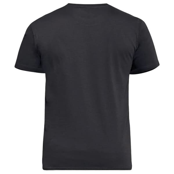 Duke Herr Smart Kammad Bomull Kingsize T-shirt (5-pack) 8X Black 8XL