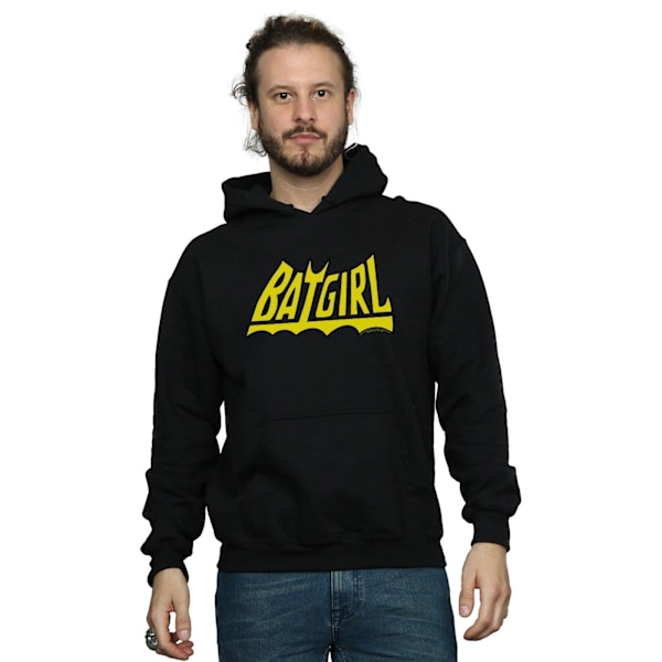 DC Comics Batgirl Logo Hoodie XL Svart Black XL