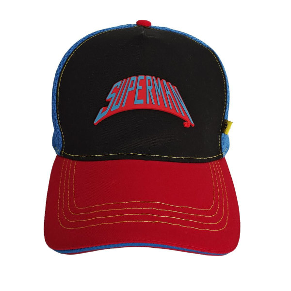 Superman Retro Logo Baseball Cap One Size Blå/röd/svart Blue/Red/Black One Size