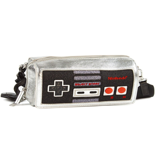 Danielle Nicole Controller Super Mario Crossbody Bag One Size B Black/Silver One Size