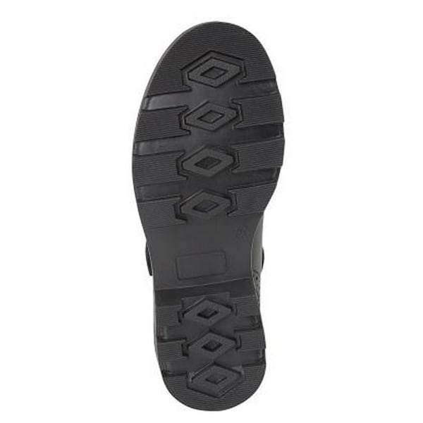 Roamers flickor läder touch fäste bar sko 5 UK svart Black 5 UK