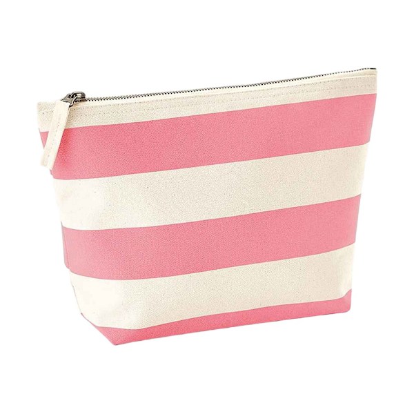 Westford Mill Nautical Accessory Bag One Size Natural/Pink Natural/Pink One Size