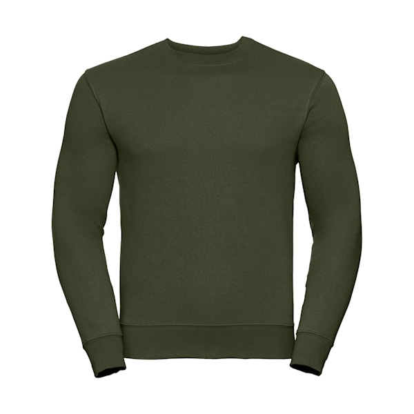 Russell Herr Sweatshirt för män XS Oliv Olive XS