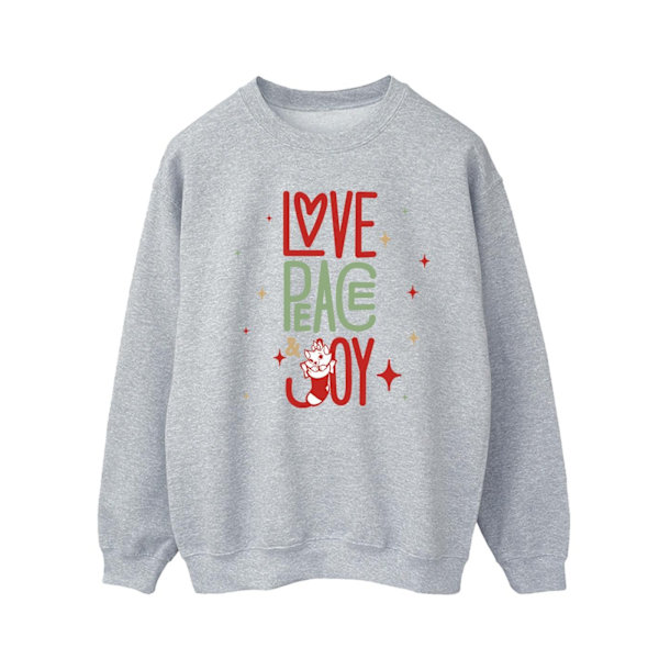 Disney Herr The Aristocats Marie Love Peace Joy Sweatshirt S Sp Sports Grey S