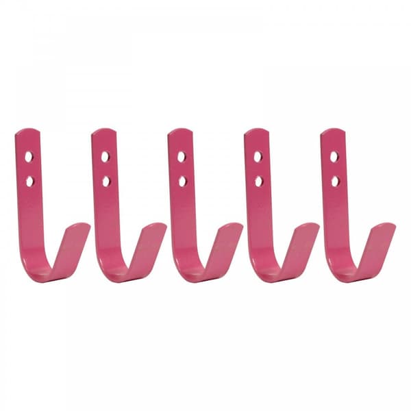 Battle Tack Stallkrok (5-pack) One Size Rosa Pink One Size
