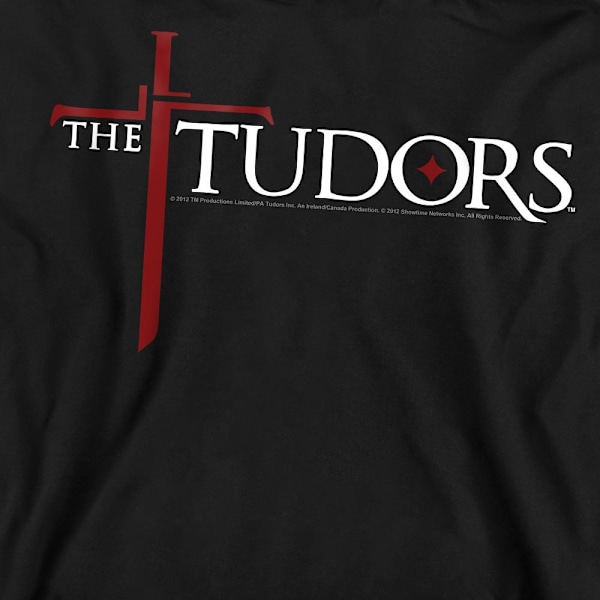 The Tudors Unisex Vuxen Logotyp Sweatshirt S Svart Black S