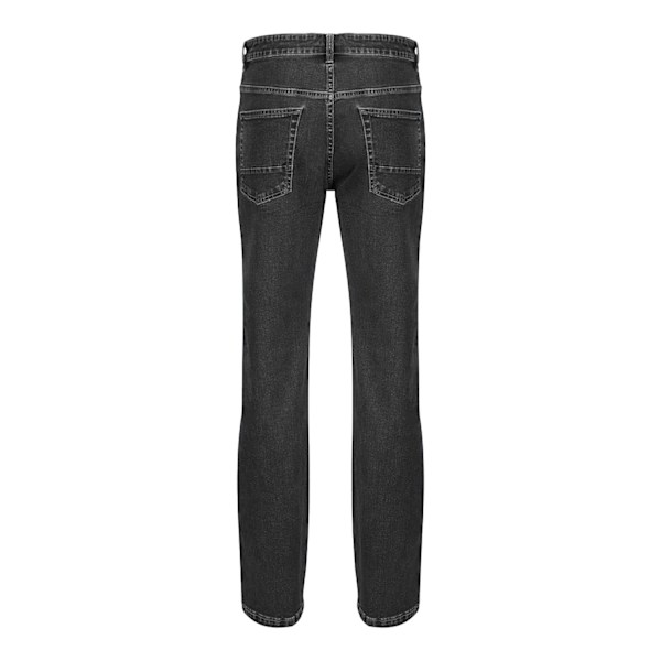 Iron Mountain Denim Stretch Jeans för Herr 32L Svart Black 32L