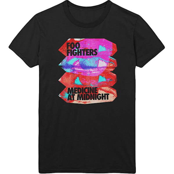 Foo Fighters Unisex Adult Medicine At Midnight T-Shirt XL Svart Black XL