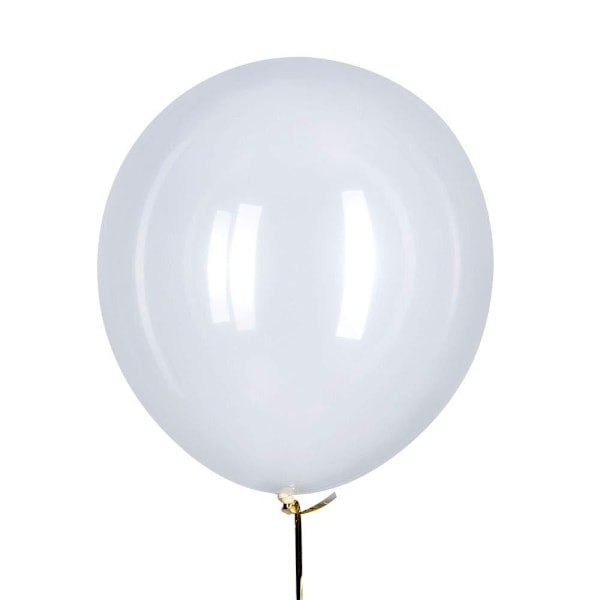 Globos Latex Ballonger (Förpackning om 100) En Storlek Transparent Transparent One Size