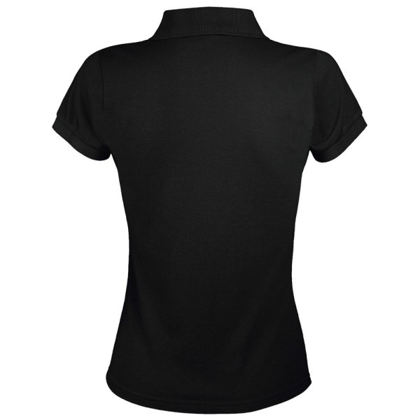 SOLs Dam/Dam Prime Pique Polo Shirt S Svart Black S