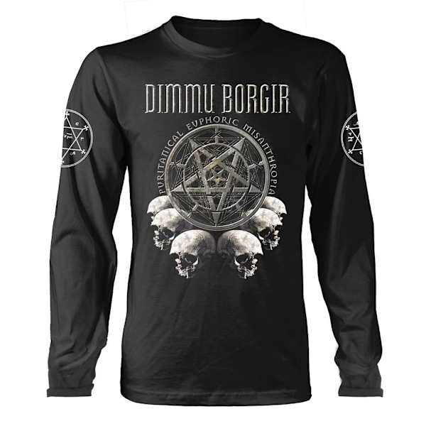 Dimmu Borgir Unisex Vuxen Puritanical Euphoric Misanthropia Sku Black L