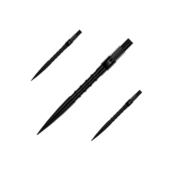 Harrows Grip Spike 26mm Svart Black 26mm