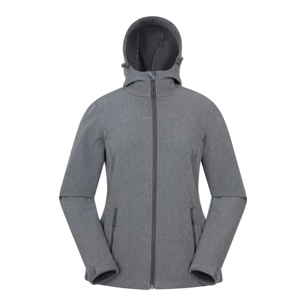 Mountain Warehouse Dam/Dam Exodus Vattenavvisande Soft Shell Dark Grey 14 UK