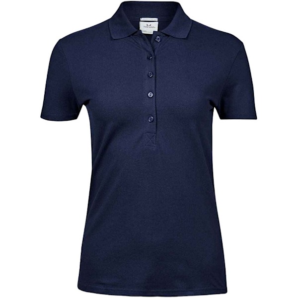 Tee Jays Dam/Dam Luxury Stretch Polo Shirt XL Marinblå Navy XL