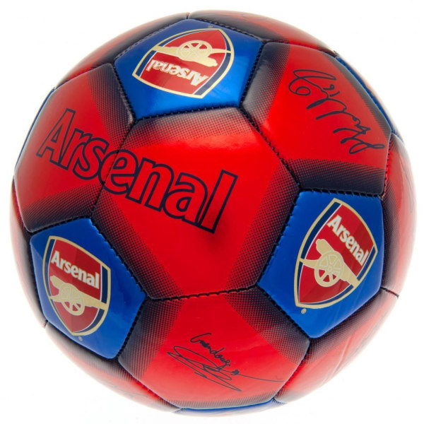 Arsenal FC Signature Football 5 Röd/Mörkblå Red/Dark Blue 5