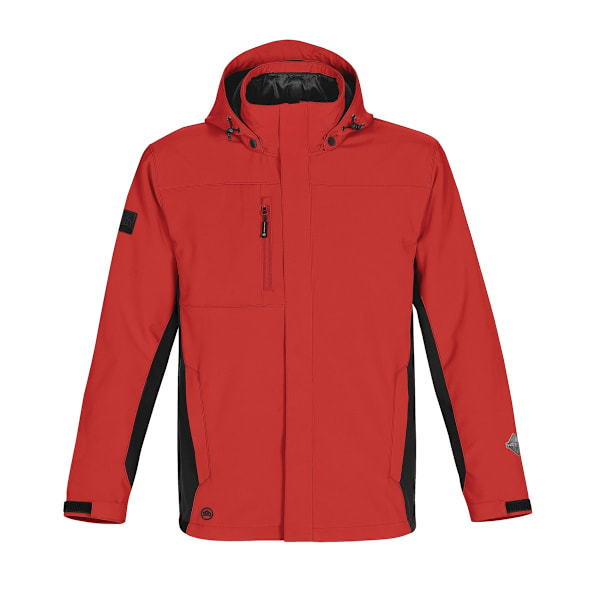 Stormtech Atmosphere 3-i-1 Performance System Jacka för Herr (Vattentät & Andningsbar) Stadium Red/Black 2XL