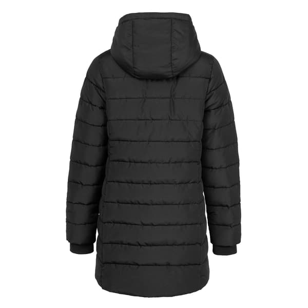 Slazenger Dam Polyester Vadderad Jacka Mellanlång 16 UK Black 16 UK