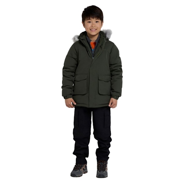 Mountain Warehouse Barnjacka Ranger Logo Vattenavvisande J Green 7-8 Years