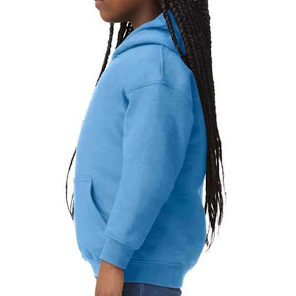Gildan Barn/Barn Heavy Blend Hooded Sweatshirt 7-8 År C Carolina Blue 7-8 Years