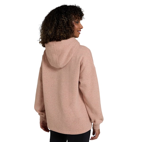 Animal Dam Hoodie med Avslappnad Passform i Amber Organic, Storlek 20 UK, Ljusrosa Light Pink 20 UK