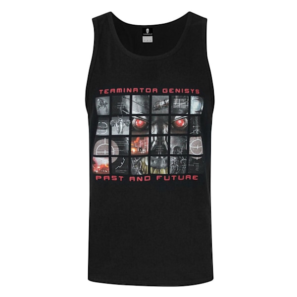 Terminator Herr Genisys Past And Future Väst 2XL Svart Black 2XL