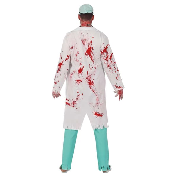 Fiestas Guirca Herr Doktor Zombie Kostymset M Blå/Vit Blue/White M